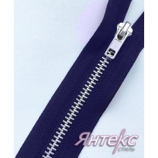 Молния джинсовая Т-4 (12см.) цвет-темно-синий/звено-никель Молния джинсовая Т-4 (12см.) цвет-темно-синий/звено-никель