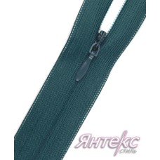 Молния потайная Т-0 неразъемная 18 см.нейлон № 211 (темно-бирюзовый) Молния потайная Т-0 неразъемная 18 см.нейлон № 211 (темно-бирюзовый)