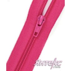 Молния спираль 70см. Т-5\1замок (разъемная) малиновый Молния спираль 70см. Т-5\1замок (разъемная) малиновый