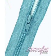 Молния спираль 70см. Т-5\1замок (разъемная) темно-голубой Молния спираль 70см. Т-5\1замок (разъемная) темно-голубой