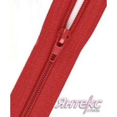 Молния спираль 70см. Т-5\1замок (разъемная) красный Молния спираль 70см. Т-5\1замок (разъемная) красный