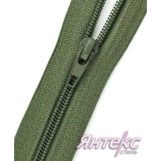 Молния спираль 70см. Т-5\1замок (разъемная) олива Молния спираль 70см. Т-5\1замок (разъемная) олива