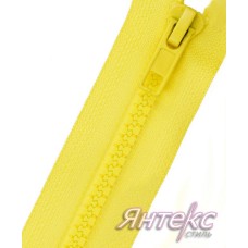 Молния трактор 40 см. Т-5\1 замок (разъемная) желтый